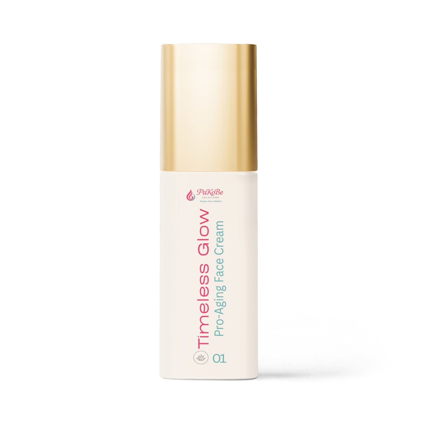 PaKoBe Timeless Glow - Pro-Aging Face Cream Gold Cap