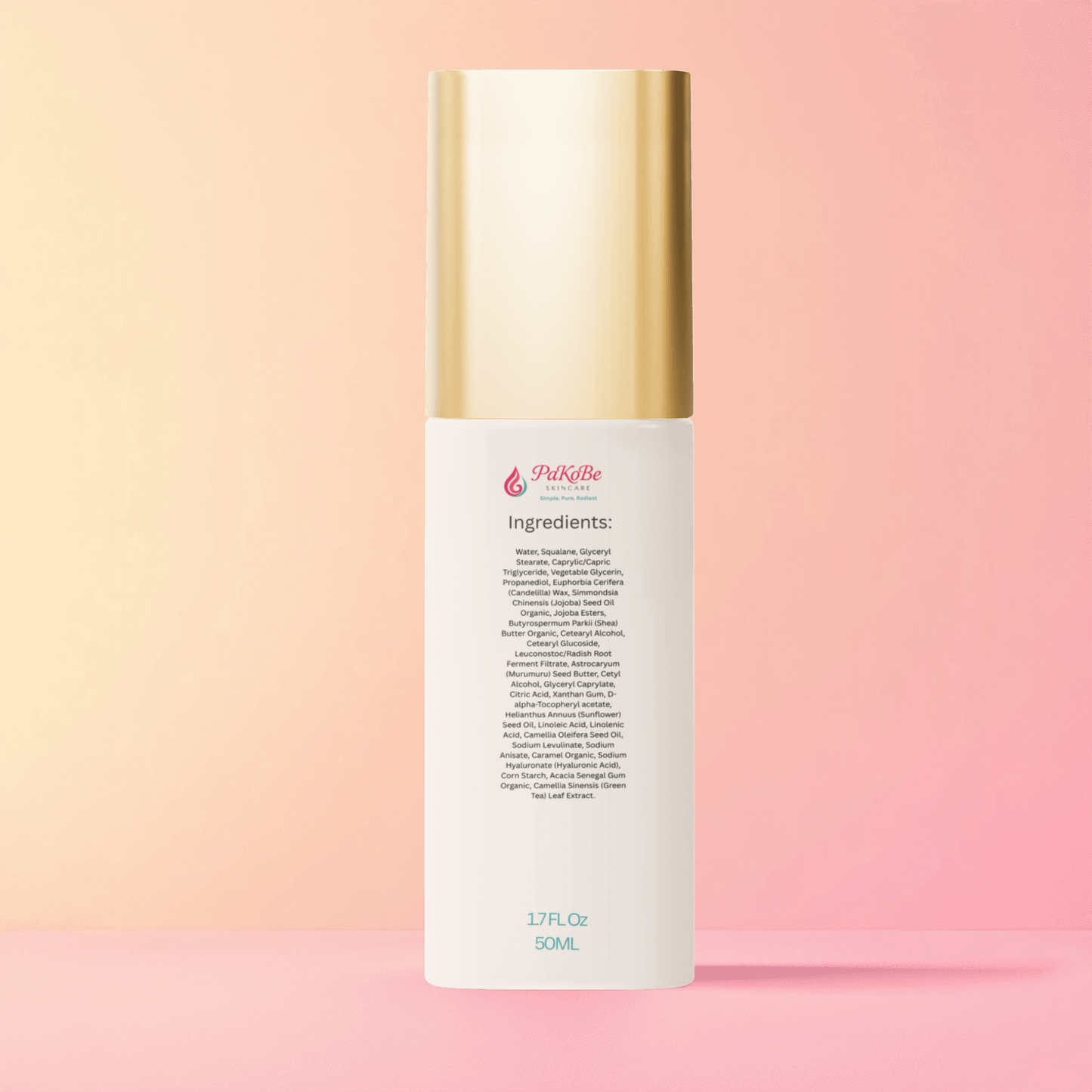 PaKoBe Timeless Glow - Pro-Aging Face Cream Gold Cap