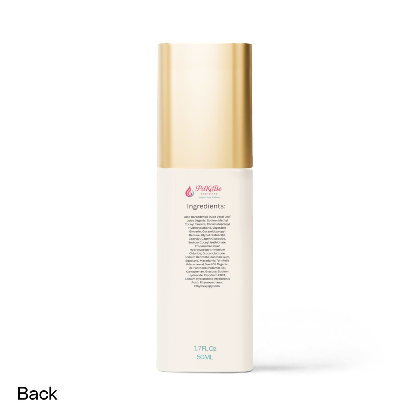 PaKoBe Cloud Cleanse โ Milky Oil Foaming Cleanser Gold Cap