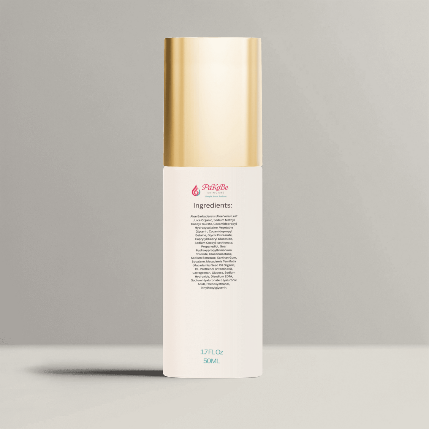 PaKoBe Cloud Cleanse โ Milky Oil Foaming Cleanser Gold Cap