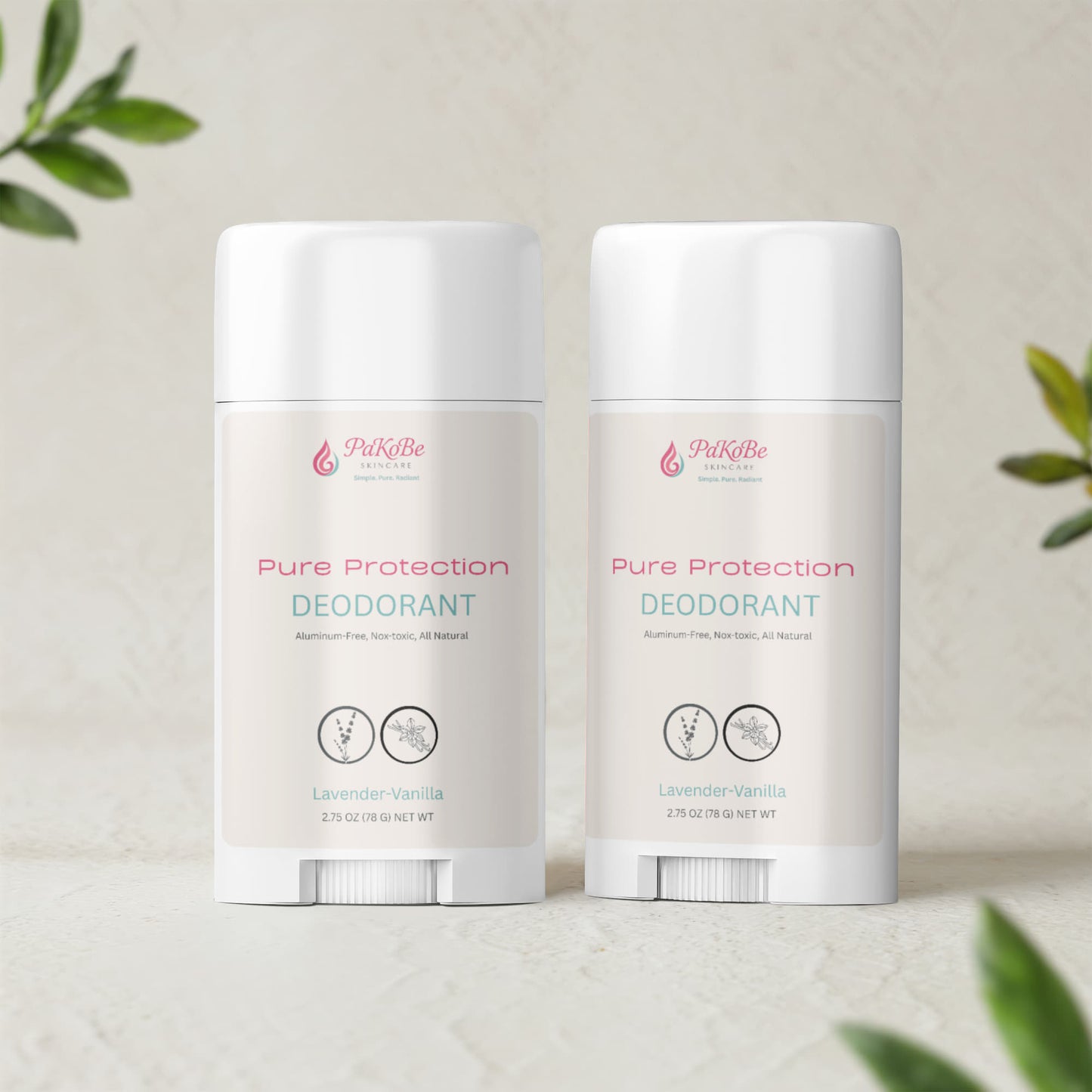 PaKoBe Pure Protection All Natural Deodorant