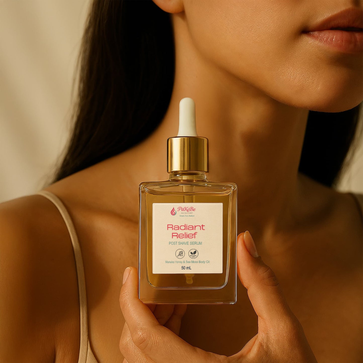 PaKoBe Radiant Relief Post Shave Serum